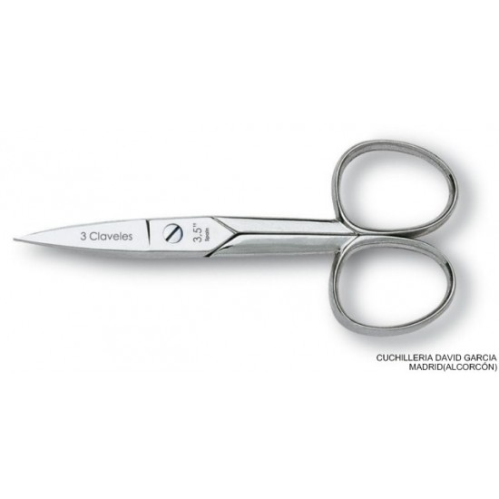 Tijera Uñas Curva 3 Claveles Tijera Uñas Curva 3 Claveles